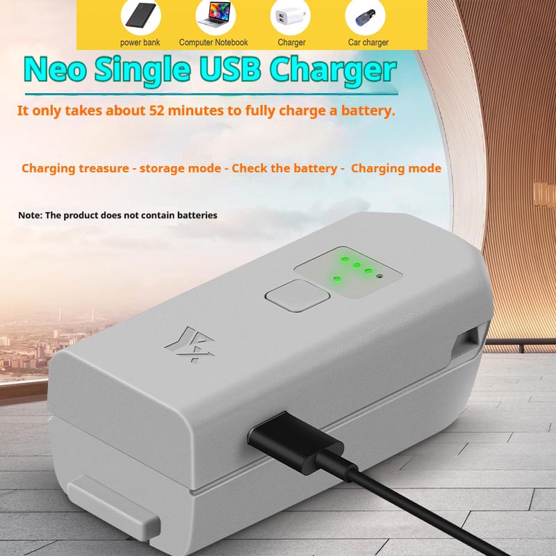 Dji Neoドローン用双方向USBバッテリー充電器、急速充 - Drone Battery Adapter のレビューと価格